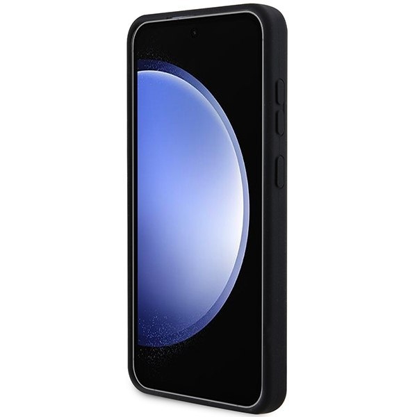 AMG AMHMS24S23SMRK S24 S921 czarny/black hardcase Silicone Carbon Pattern